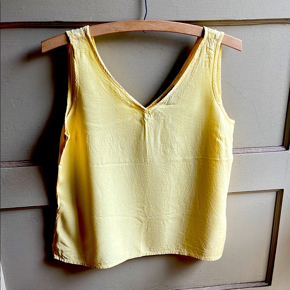 Bungalow Brand yellow tank